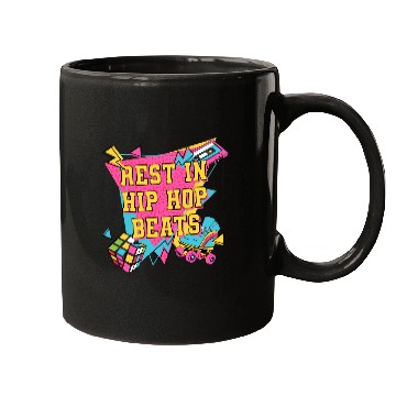Discover Rest Hip Hop Beats 1990 Music Songs Musical Instru Mugs