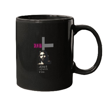 Discover Jesus loves you crewneck. Mugs