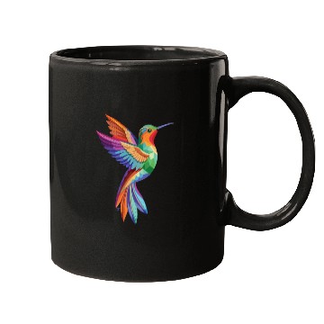 Discover Geometric Hummingbird Mugs
