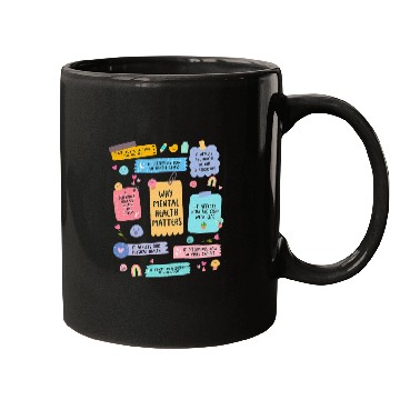 Discover Mental Health Matters Human Brain Illness Mugs