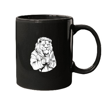 Discover Lion Coffee Mugs