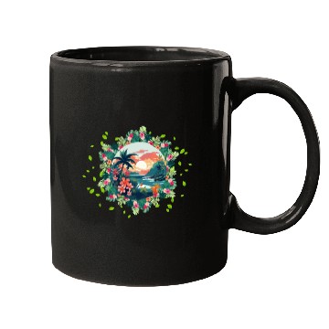 Discover Portal to Paradise Mugs