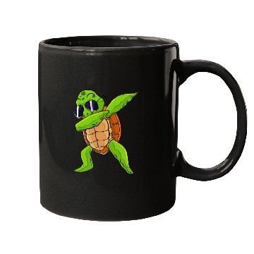 Discover Dabbing Sea Turtle Animal Lover Save The Turtles Mugs