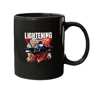 Discover F35 Lightning Fighter Jet Plane Veteran Military Mugs