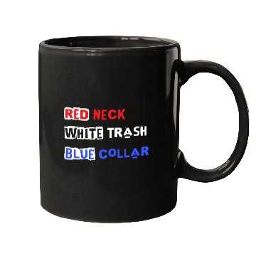 Discover Red White Blue Mugs