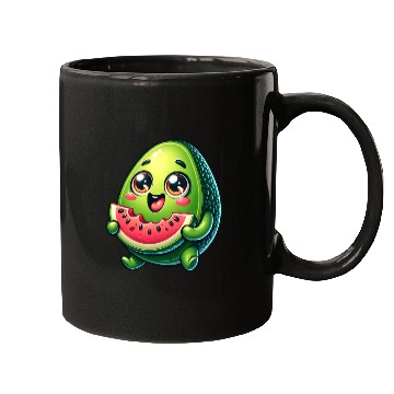 Discover Avocado & Watermelon Sweet Comic Mugs