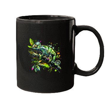 Discover Chameleonaire A Rich Lizard for Lizard Pet Lover Mugs
