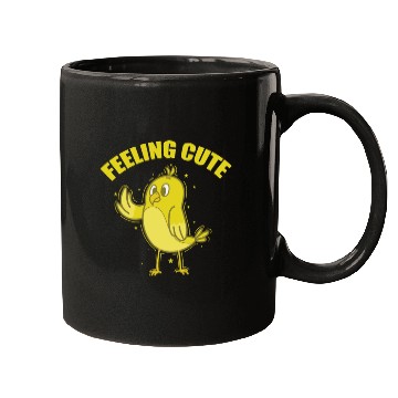 Discover Feeling Cute Canary Bird Mugs