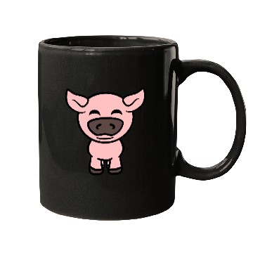 Discover Little cute piggy pig piglet cartoon animal love Mugs