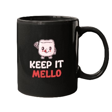 Discover Keep It Mello Marshmallow Puns Cocoa RV Mountain Mugs