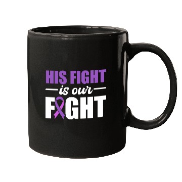 Discover His Fight Is Our Fight Epilepsy Warrior Mugs