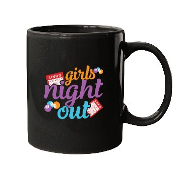 Discover Girls Night Out Bingo Player Bingo Mugs