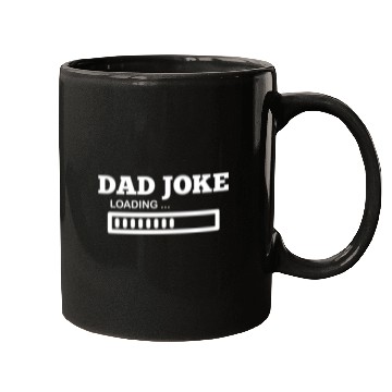Discover Funny Fathers Day Gift Mugs, Dad Jokes Loading