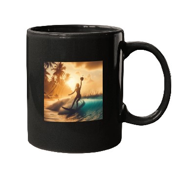 Discover surfing (maybe) Mugs