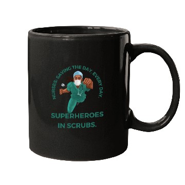 Discover Superheroes in scrubs Mugs