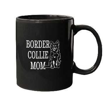 Discover Unique Border Collie Dog Lover Artwork Mugs