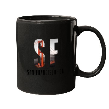 Discover San Francisco CA Mugs
