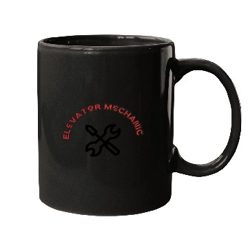 Discover Elevator Mechanic Mugs