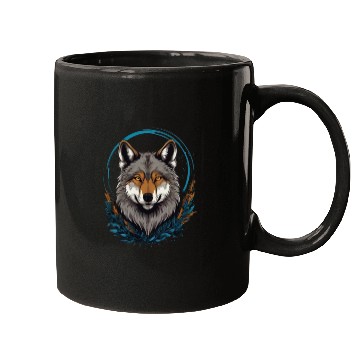 Discover Flag Wolves July Howling Wolf Mugs