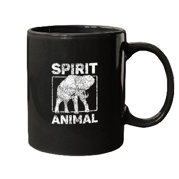 Discover Elephant Spirit Guide Love Retro Design Mugs