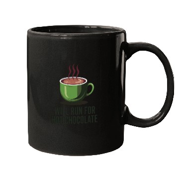 Discover Will Run For Hot Chocolate Mugs