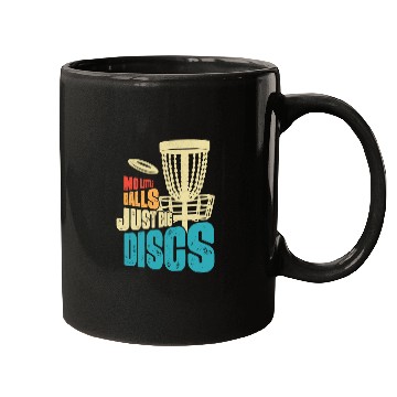 Discover No Little Balls Just Big Discs Frisbee Disc Golf Mugs