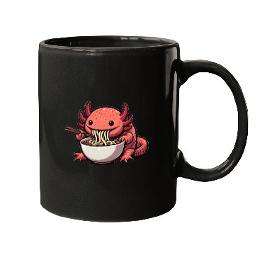 Discover Ramen time for the axolotl Mugs