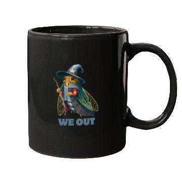 Discover Funny Cicada We Out Cute Cicada Brood Emergence Mugs
