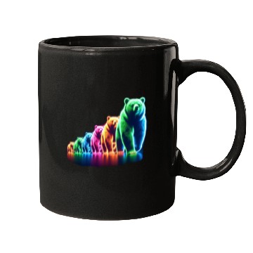 Discover Neon Bears Mugs