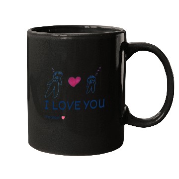 Discover I LOVE YOU Mugs