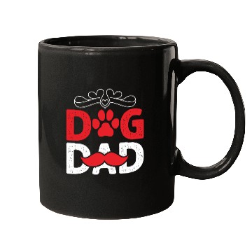 Discover DOG DAD Mugs