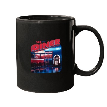 Discover 50s retro Diner good times Mugs