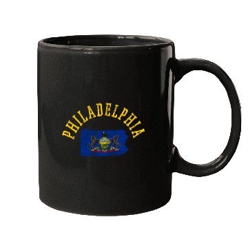 Discover Embrace Your Inner Patriot: Philadelphia USA Flag Mugs