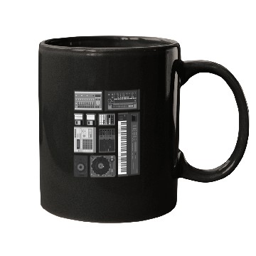 Discover Old School Hip Hop Rap Music Beat Maker Mugs