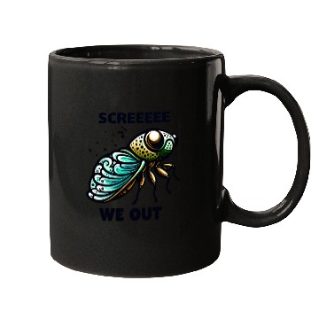 Discover Funny Cicada Quote We Out Cicada Mugs