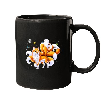 Discover Japanese Kitsune Fox Mugs