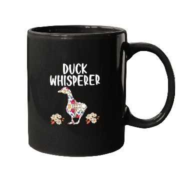 Discover Duck Whisperer Flower Farming Farm Animal Farmer Mugs