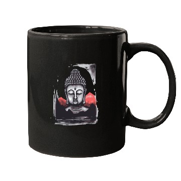 Discover Japan Red Sun: Chilling Buddha Mugs