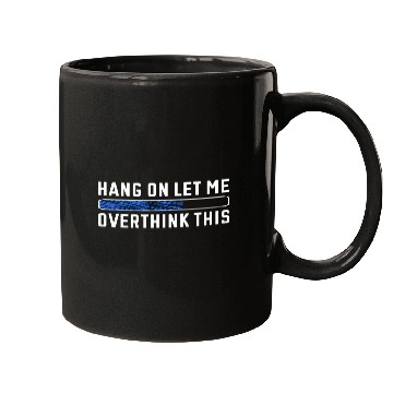 Discover Professional Overthinker Funny Anxiety Introverts Mugs
