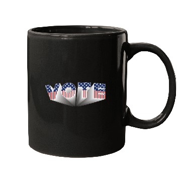 Discover Vote - Stars and Stripes Mugs