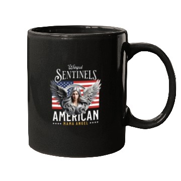 Discover American Mama Angel Mugs