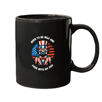 Discover independance day,Born to be wild and free with my Mugs
