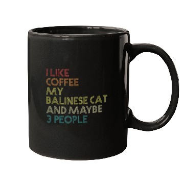 Discover Balinese Cat Owner Coffee Lover Mugs