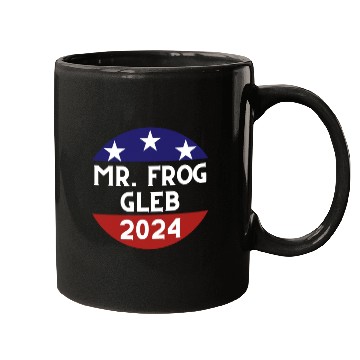 Discover Mr. Frog For President Mugs
