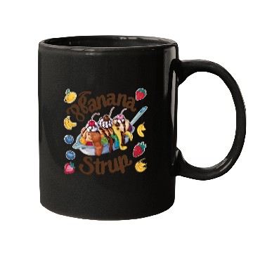 Discover banana split-Delicious sweet Mugs