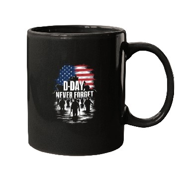 Discover D-Day 80th Anniversary - Never Forget June 6th 194 Mugs