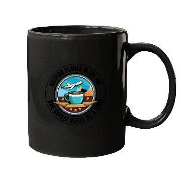 Discover Air Traffic Controller Coffee ATC Aviation Humor Mugs