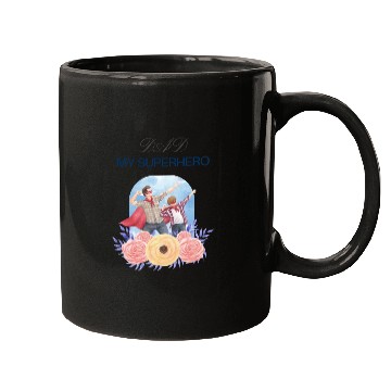 Discover "Dad My Superhero" Mugs - Perfect Gift for dad
