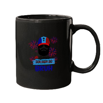 Discover Mens Novelty fun U.S. for All American Dada Daddy Mugs