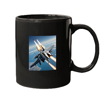 Discover Aircraft missile fire fighter jets. Mugs